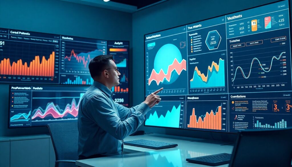 Графики и инфографика: визуализация результатов - иллюстрация