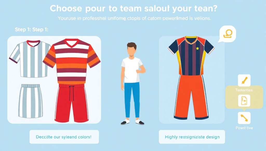 Форма игроков: эволюция дизайна и материалов - иллюстрация