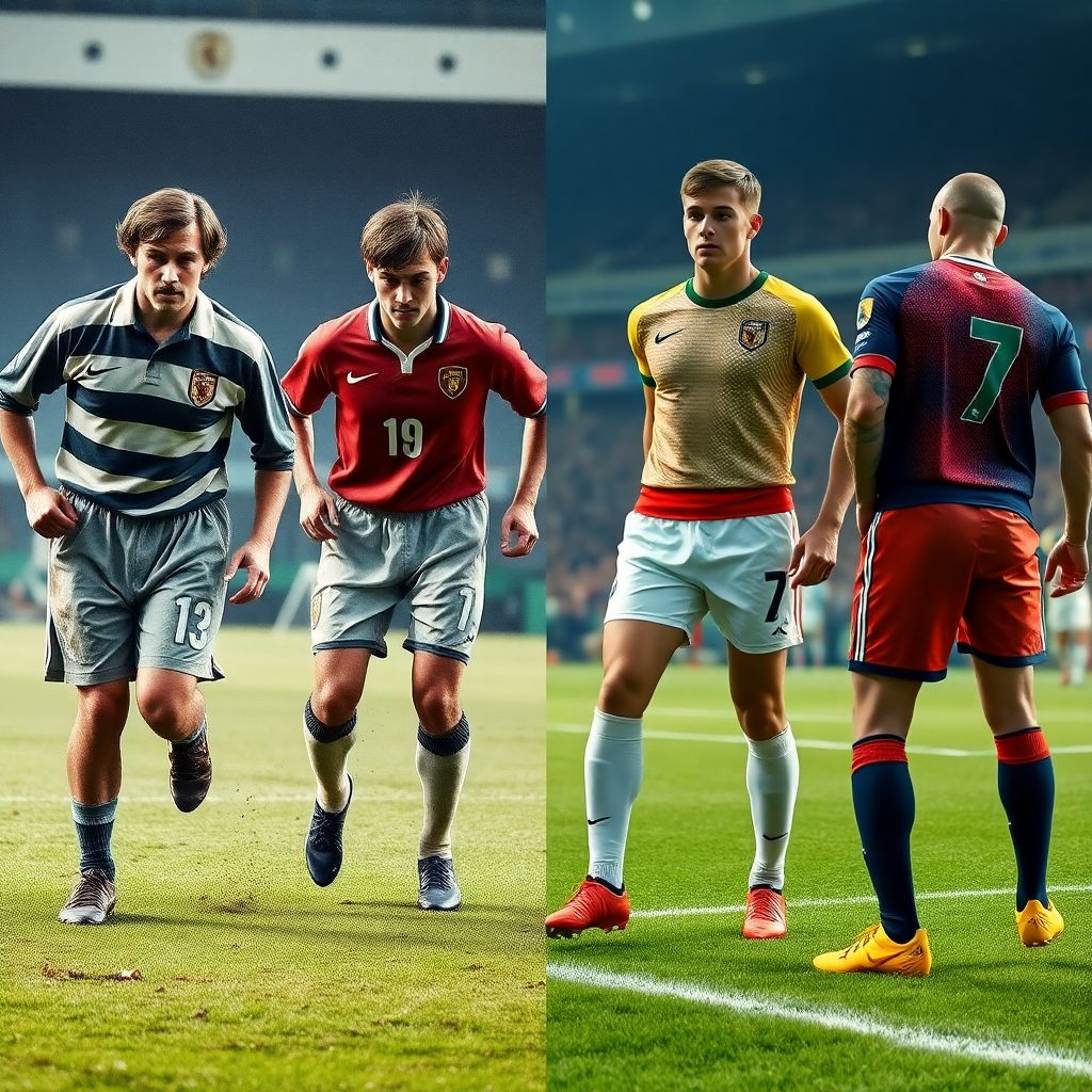 Форма игроков: эволюция дизайна и современных спортивных материалов