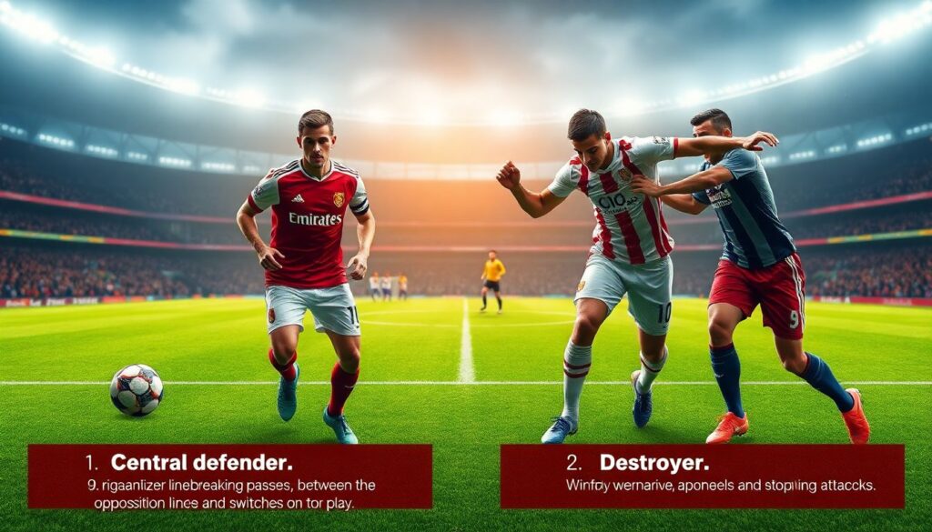 Амплуа игроков: роли и специализации на поле - иллюстрация