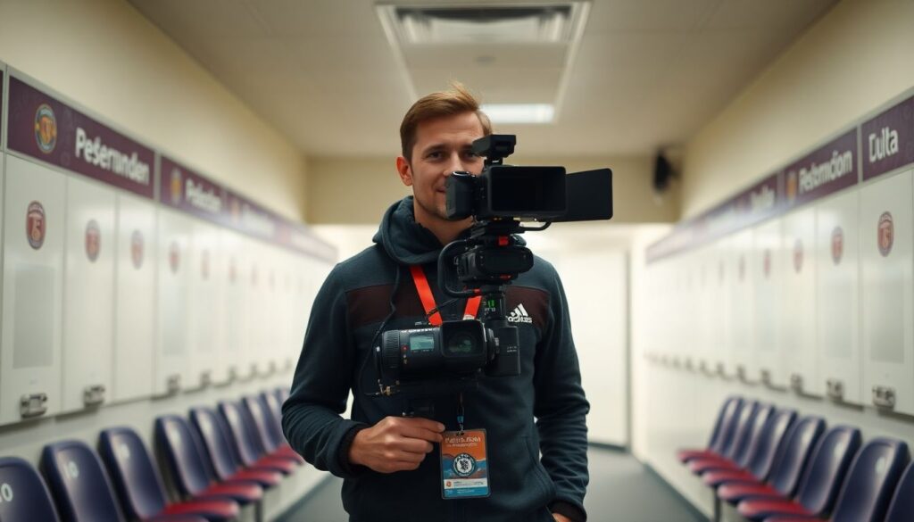 Репортажи из раздевалок: атмосфера и настрои команды - иллюстрация