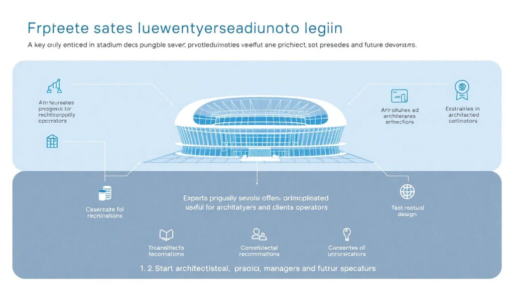 Инфраструктура стадионов: архитектура и инновации - иллюстрация