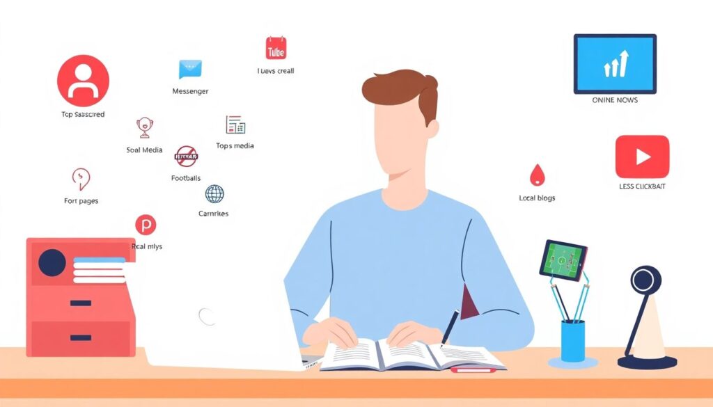 Футбол и медиа: освещение в прессе и фанатское восприятие - иллюстрация