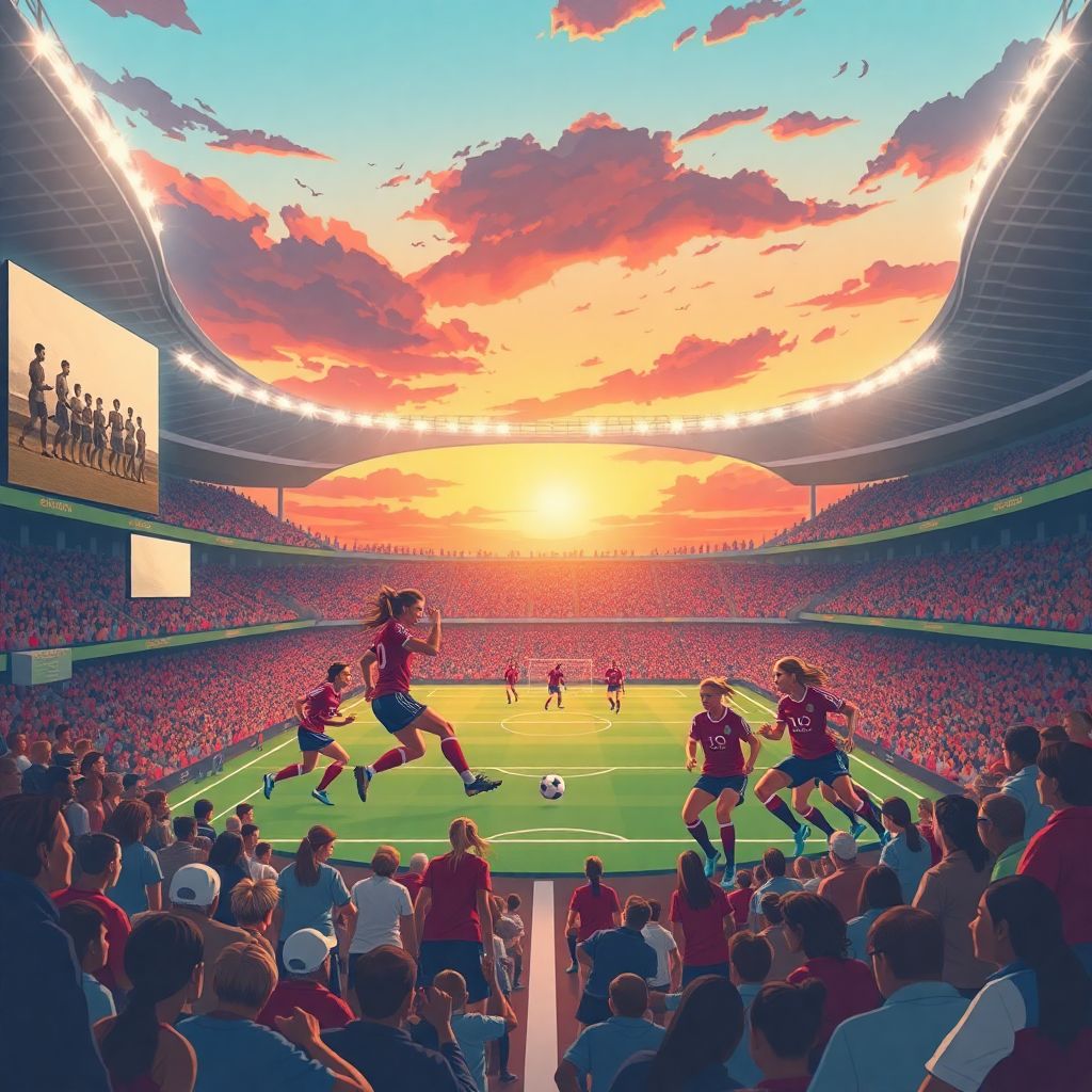 Гендер в футболе: развитие женского футбола и равные возможности игроков