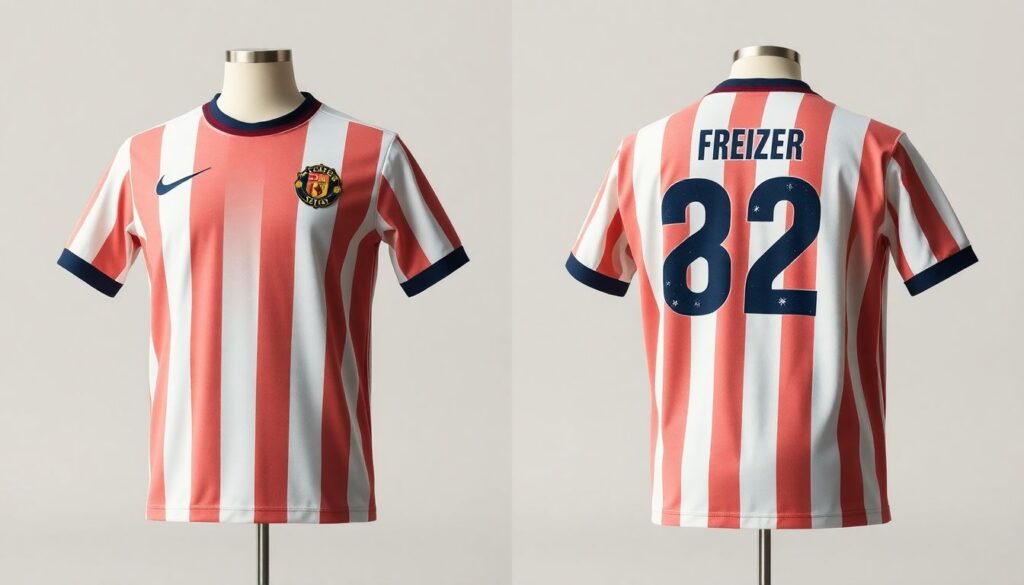 Модные тенденции футбольной формы: дизайнерские решения - иллюстрация