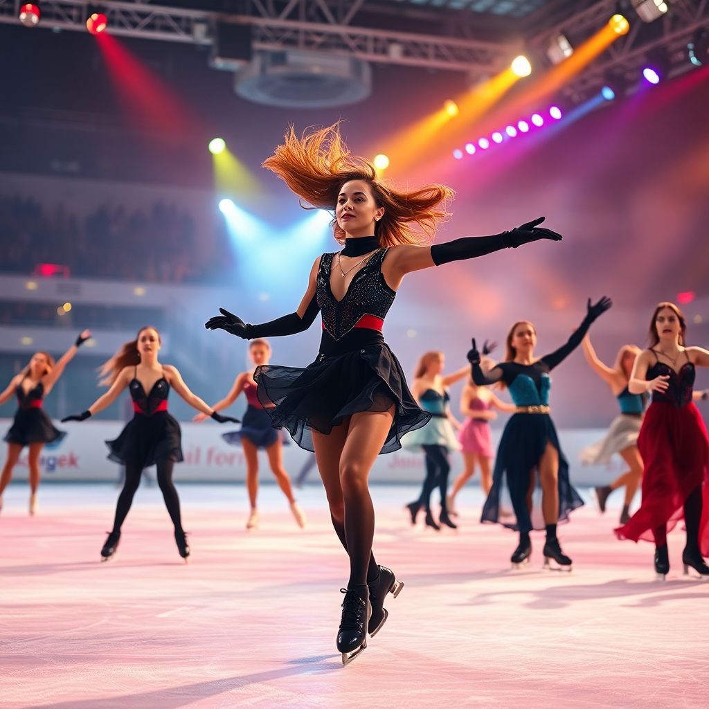 Ледниковый период: пятый выпуск и яркие образы фигуристок на льду