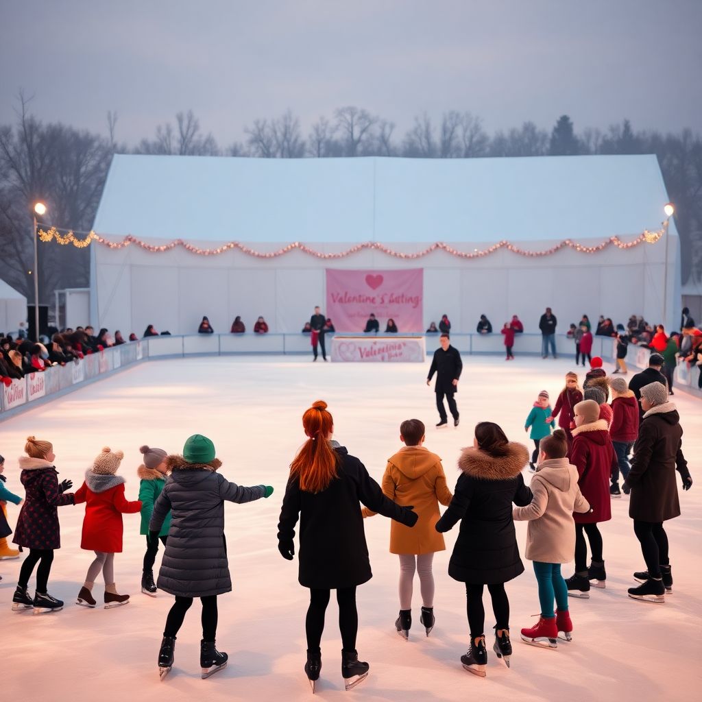 День святого Валентина на льду Лужников: мастер-класс Трусовой и Игнатова