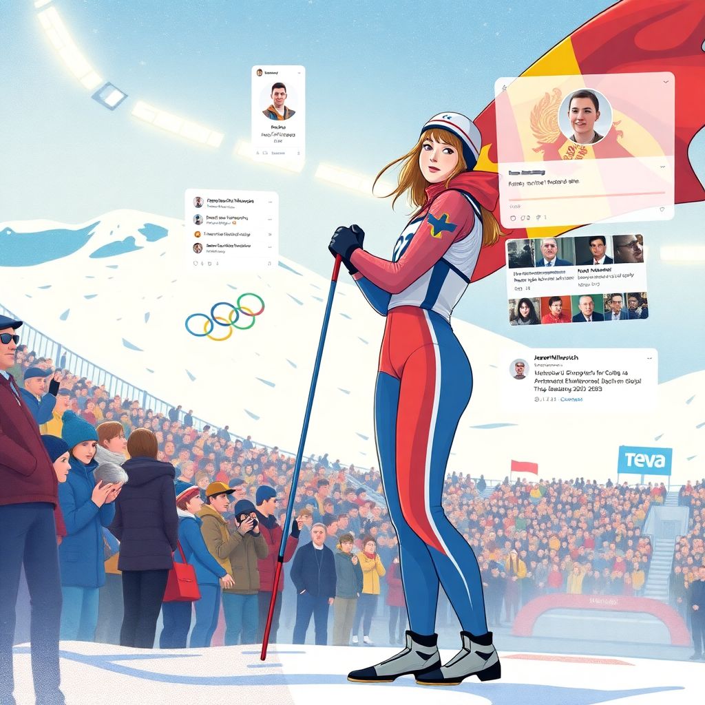 Знаменосец сборной Молдавии Елизавета Хлусович: скандал и удаление ВКонтакте